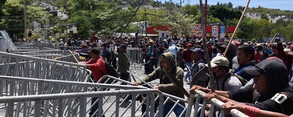 Guerrero. Manifestaciones violentas 10 julio 2023.