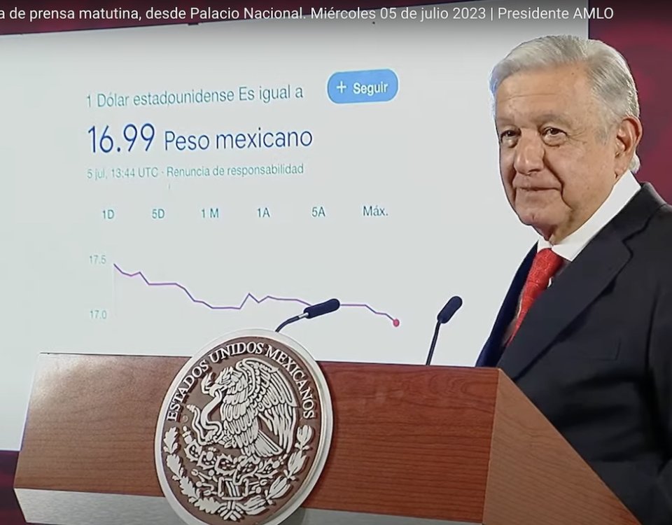 peso mexicano se fortalece