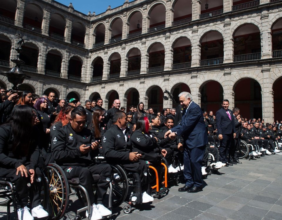 La Delegación Mexicana de atletas Paralímpicos va con todo a la justa deportiva a celebrarse del 17 al 26 de noviembre en Santiago de Chile.