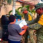 Han entregado despensas, agua potable y comidas calientes. Un despliegue de personal y recursos en apoyo al pueblo de Guerrero.