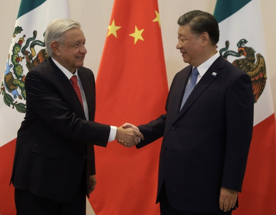 El presidente de China, Xi Jinping, felicitó a López Obrador por los logros en el desarrollo nacional durante su gestión.