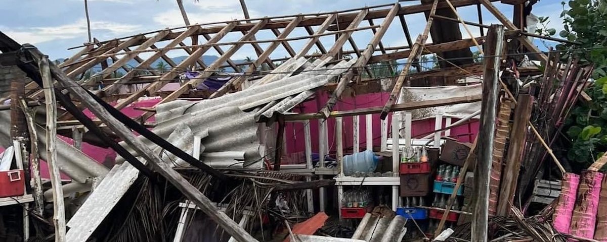 La declaratoria de desastre natural es para 47 municipios del estado de Guerrero, que resultaron afectados por el huracán Otis.