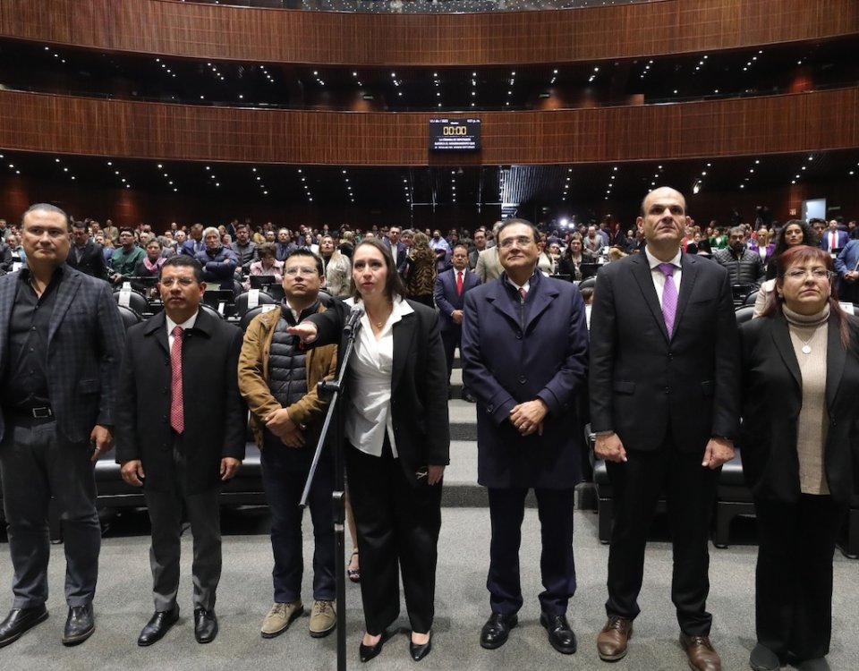 Grisel Galeano será la primera mujer a cargo de la Procuraduría Fiscal de la Federación. Diputados le toman protesta.