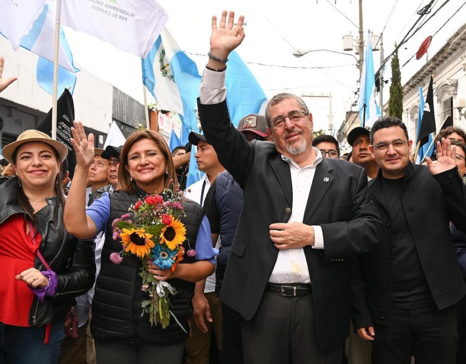 El 14 de enero a las 14 horas asumirá el binomio presidencial de César Bernardo Arévalo y Karin Herrera en Guatemala.