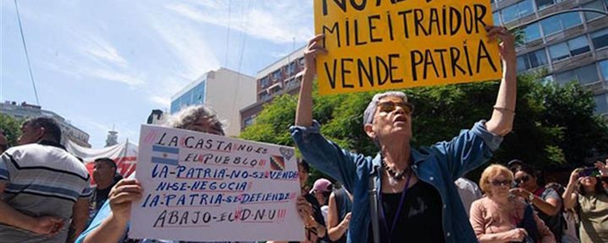 A menos de dos meses de la asunción de Milei como presidente de Argentina, el 24 de enero será la primera jornada nacional de protesta