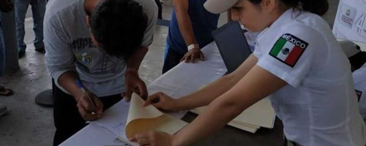 La tarjeta de visitantes permitirá a los migrantes rescatados en Tamaulipas, integrarse a la vida productiva de México. 