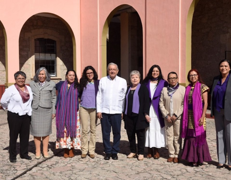 En el Día Internacional de la Mujer, el primer gabinete federal paritario de México hablo de retos y desafíos para las mujeres