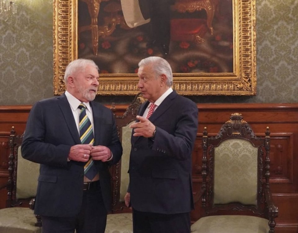 Lula da Silva "es nuestro amigo y expresó su solidaridad con México, con nuestro pueblo" y expresó su deseo de visitar México después del 2 de junio