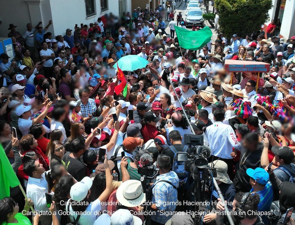 "Este 2 de junio, nos toca a todos y a todas, a más de 90 millones de votantes, nos toca mostrar de qué está hecho el pueblo de México"