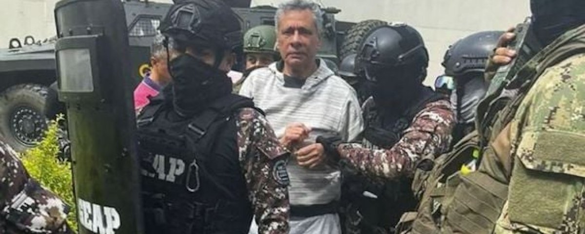 México busca acelerar salvoconducto del exvicepresidente de Ecuador, Jorge Glas, quien fue sustraído arbitrariamente de la embajada mexicana