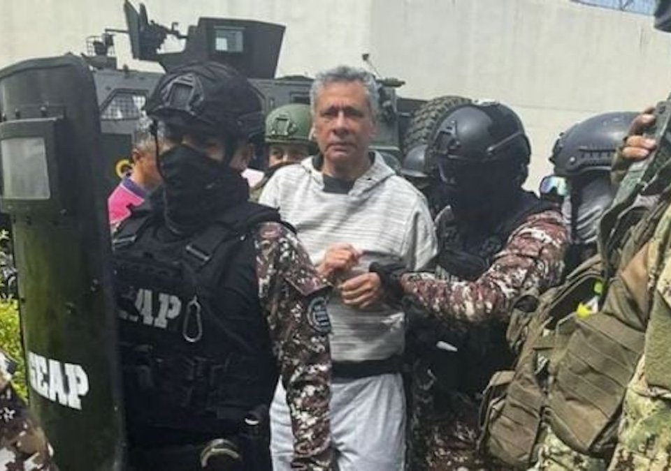 México busca acelerar salvoconducto del exvicepresidente de Ecuador, Jorge Glas, quien fue sustraído arbitrariamente de la embajada mexicana