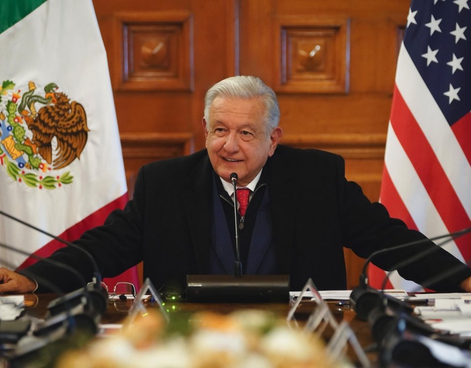 "Estados Unidos no debe intervenir en asuntos internos de México, por el contrario, debe procurar que la relación con respeto a la soberanía"
