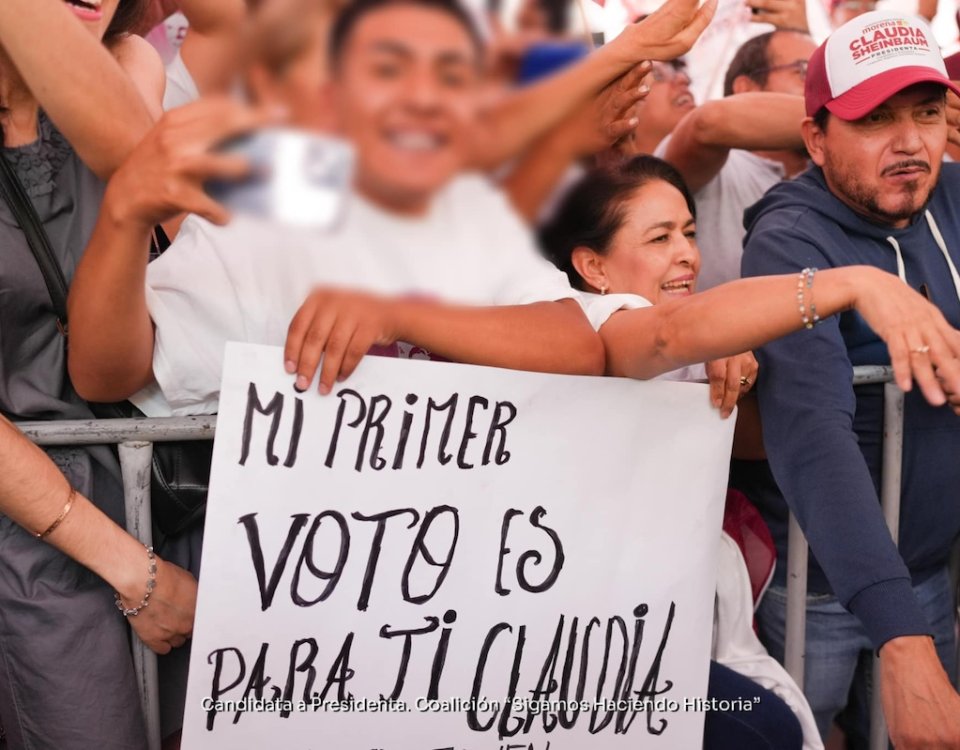 La última encuesta de Mitofsky la candidata de Morena, PT y PVEM, se perfila como la clara favorita para ser la Presidenta de México