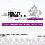 En el tercer debate presidencial las candidatas Claudia Sheinbaum, Gálvez y el candidato Álvarez discutirán sobre seguridad  y gobierno.