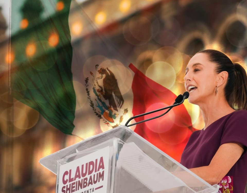 Claudia Sheinbaum es la primera presidenta de México. Así lo decidió la voluntad ciudadana a través del voto democrático.