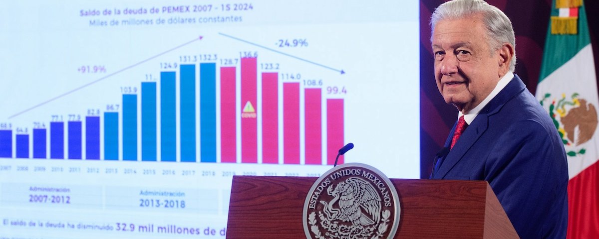 Pemex vive una mejor historia con la 4T, a diferencia del periodo neoliberal, cuando los precios subían y se buscaba la privatización