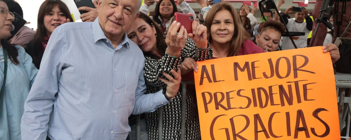 No por simple cortesía sino de corazón, el pueblo le dice a Andrés Manuel López Obrador: ¡Gracias compañero Presidente!