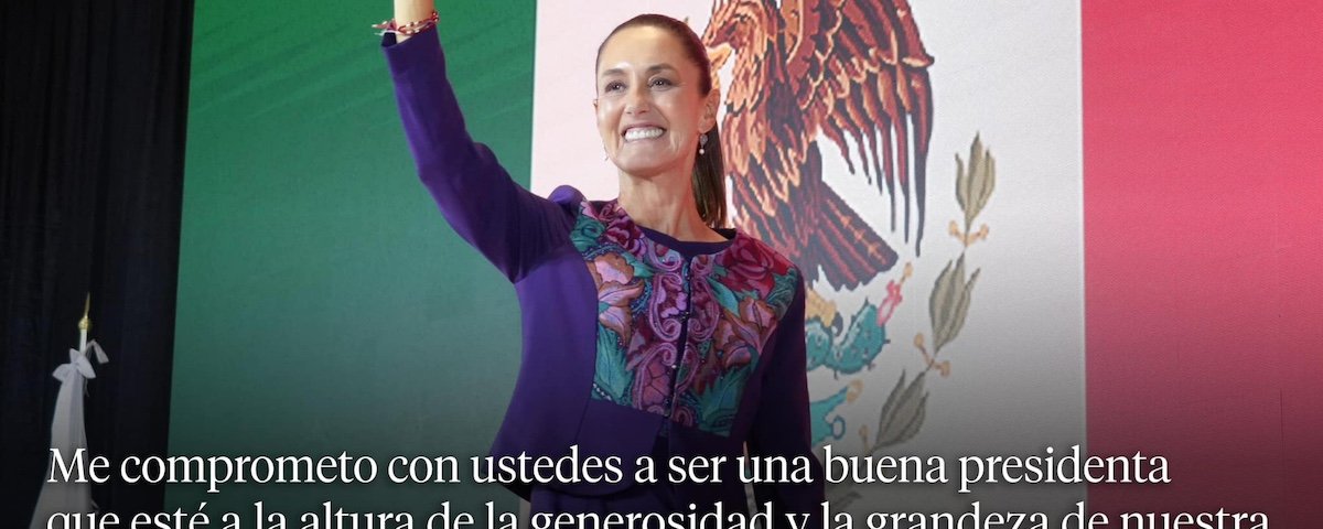 Sheinbaum, presidenta electa de México, reafirmó su compromiso con la nación al declarar que actuará con honestidad y responsabilidad