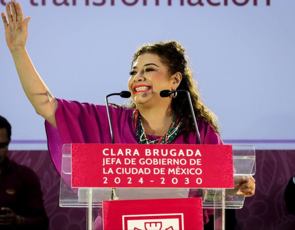 Clara Brugada, próxima jefa de Gobierno de la Ciudad de México, iniciará entrega de programas sociales a partir del 6 de noviembre.