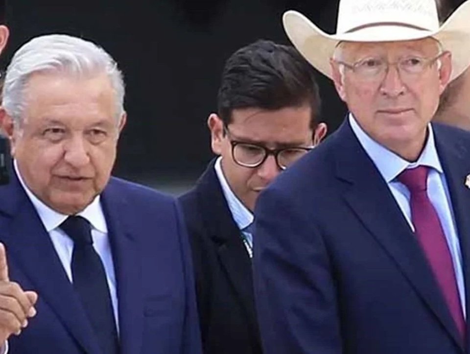 Ken Salazar se quedará con las ganas de dialogar sobre la reforma judicial, ya que el tema es competencia de los  mexicanos, sostiene AMLO.