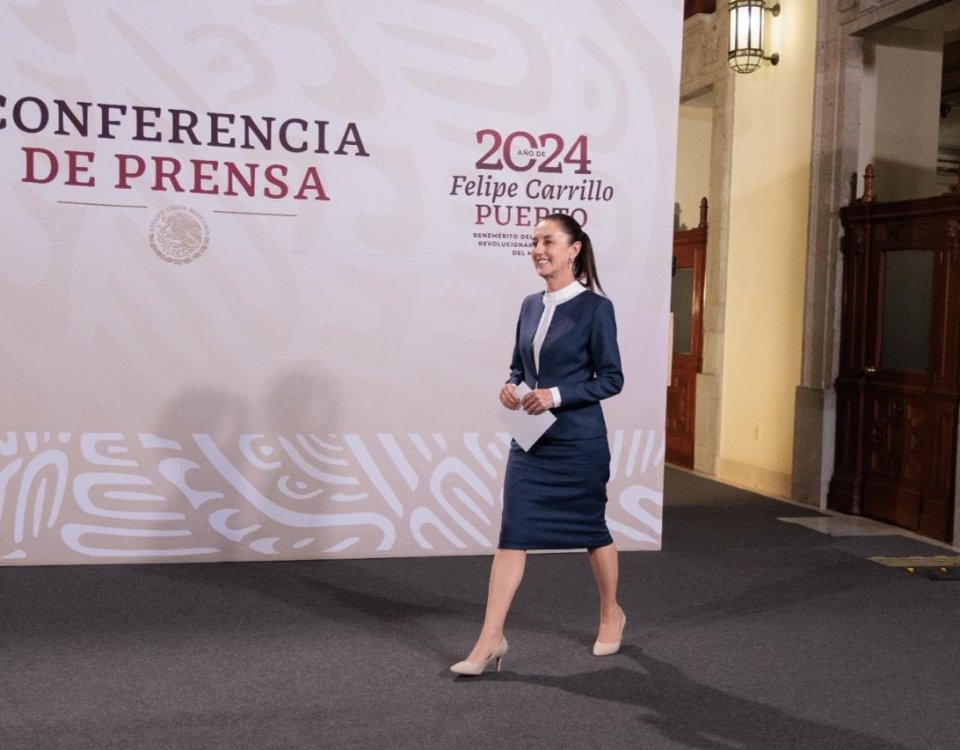 Las conferencias mañaneras seguirán en el próximo sexenio. Serán a las 7 de la mañana, anunció la presidenta electa.