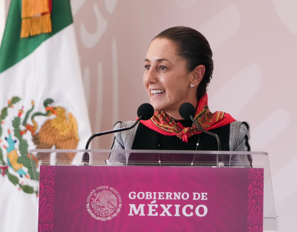 La presidenta Sheinbaum sigue consolidando su presencia en el escenario mundial: Forbes la posiciona en el cuarto lugar del ranking global