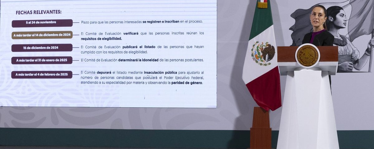 De las 18 mil 447 personas que se inscribieron a una candidatura en el Poder Judicial, 8 mil 626 han cumplido con los requisitos