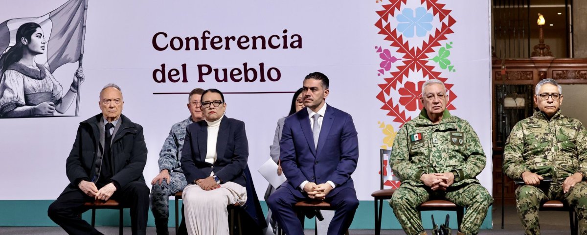 Gracias a la Estrategia de paz, bajó el promedio diario de homicidios, informó el gabinete de Seguridad en la mañanera