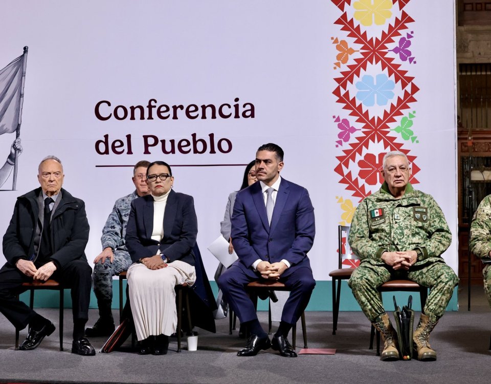 Gracias a la Estrategia de paz, bajó el promedio diario de homicidios, informó el gabinete de Seguridad en la mañanera