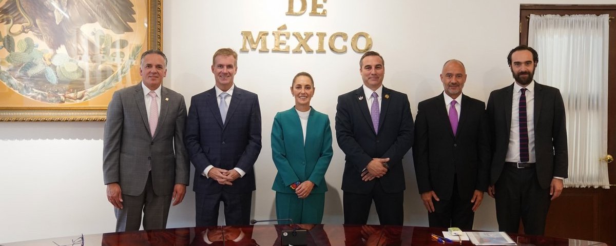 Un nuevo puente ferroviario entre México y EEUU simboliza la integración regional, dijo Sheinbaum tras reunión con Keith Creel de Canadian Pacific Kansas City