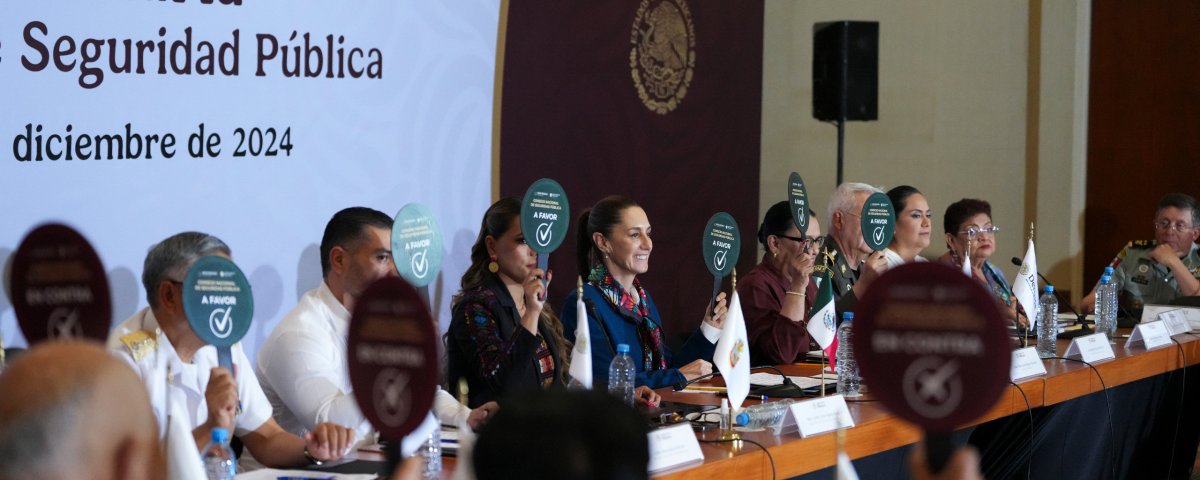 Sheinbaum pidió a los gobernadores y gobernadoras del país a atender con seriedad y de manera personal la estrategia de seguridad