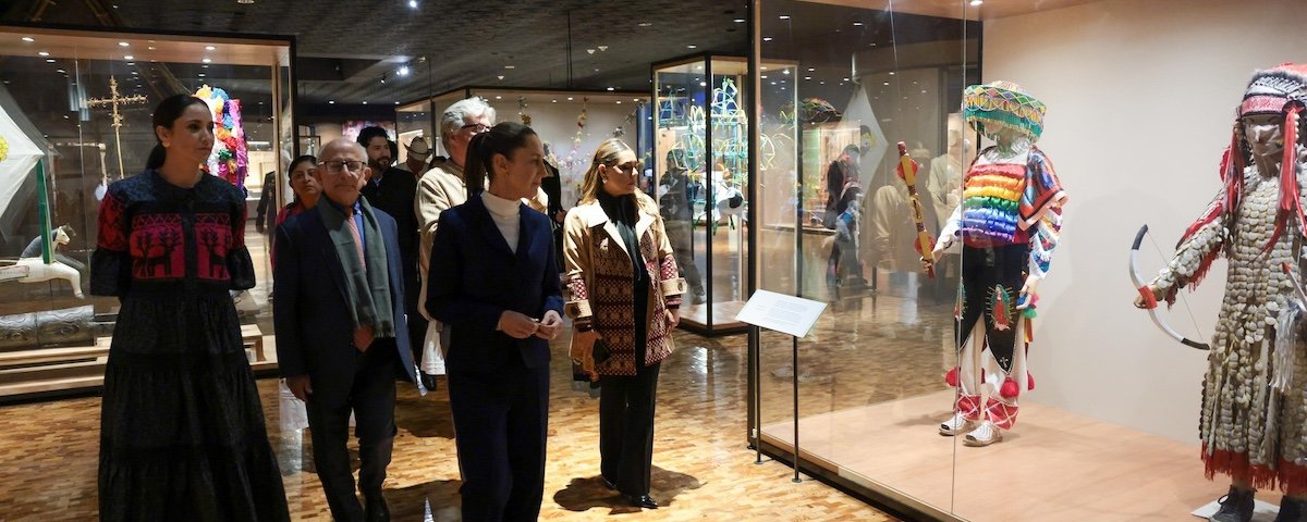 La reapertura del segundo piso del Museo de Antropología se dedicó a las niñas, jóvenes y mujeres de los pueblos originarios