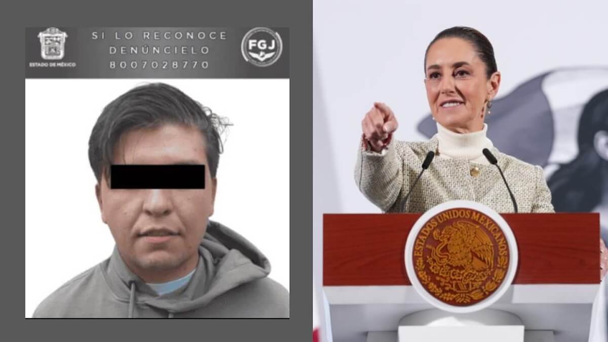 Fofo, al bote 17 años; Sheinbaum: cero impunidad a feminicidios