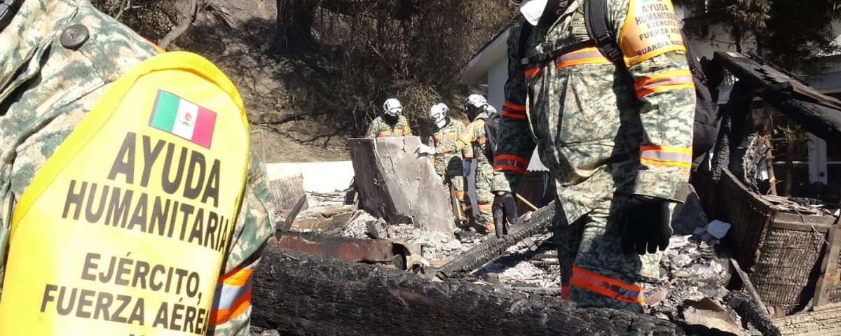 Con 72 elementos especializados, México conformó la primera delegación en sumarse a las labores contra los incendios en Los Ángeles