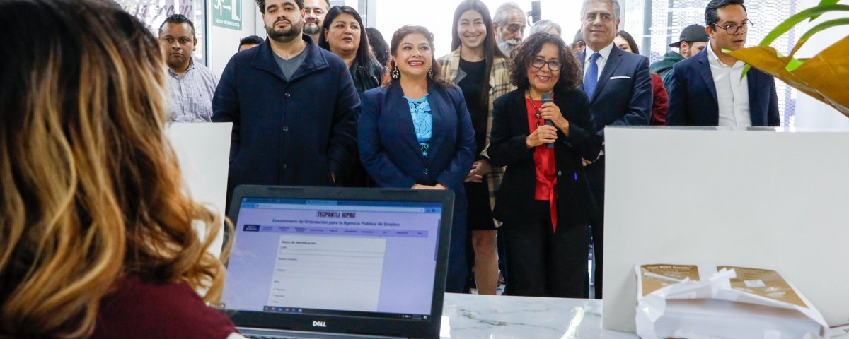 La Agencia de Empleo Tecpantli Icpac contará con oficinas en las 16 alcladías, ofrecerá capacitación para que encuentres trabajo