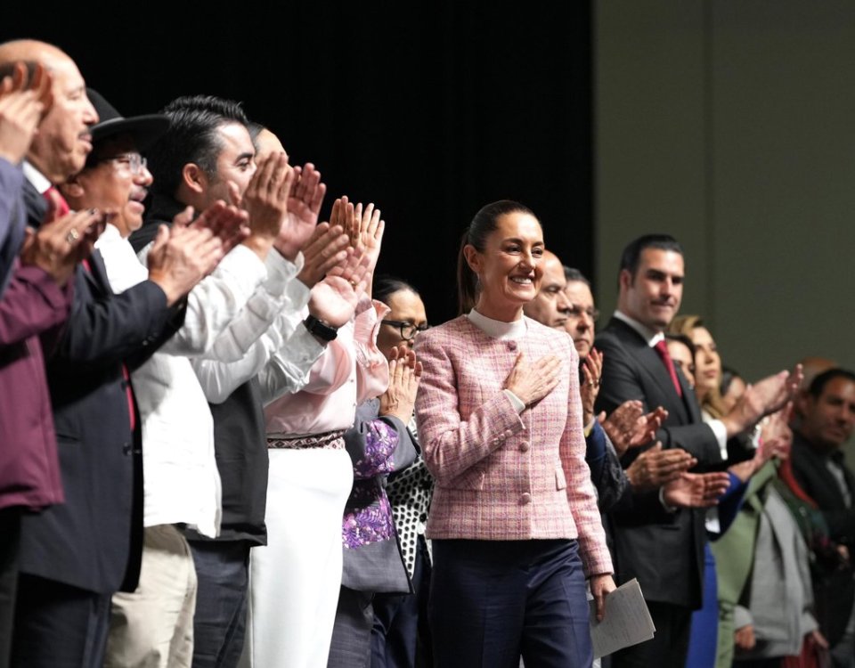 Sheinbaum lidera Encuentro Nacional Municipal: nuevos compromisos para la infraestructura social, el agua y la paz