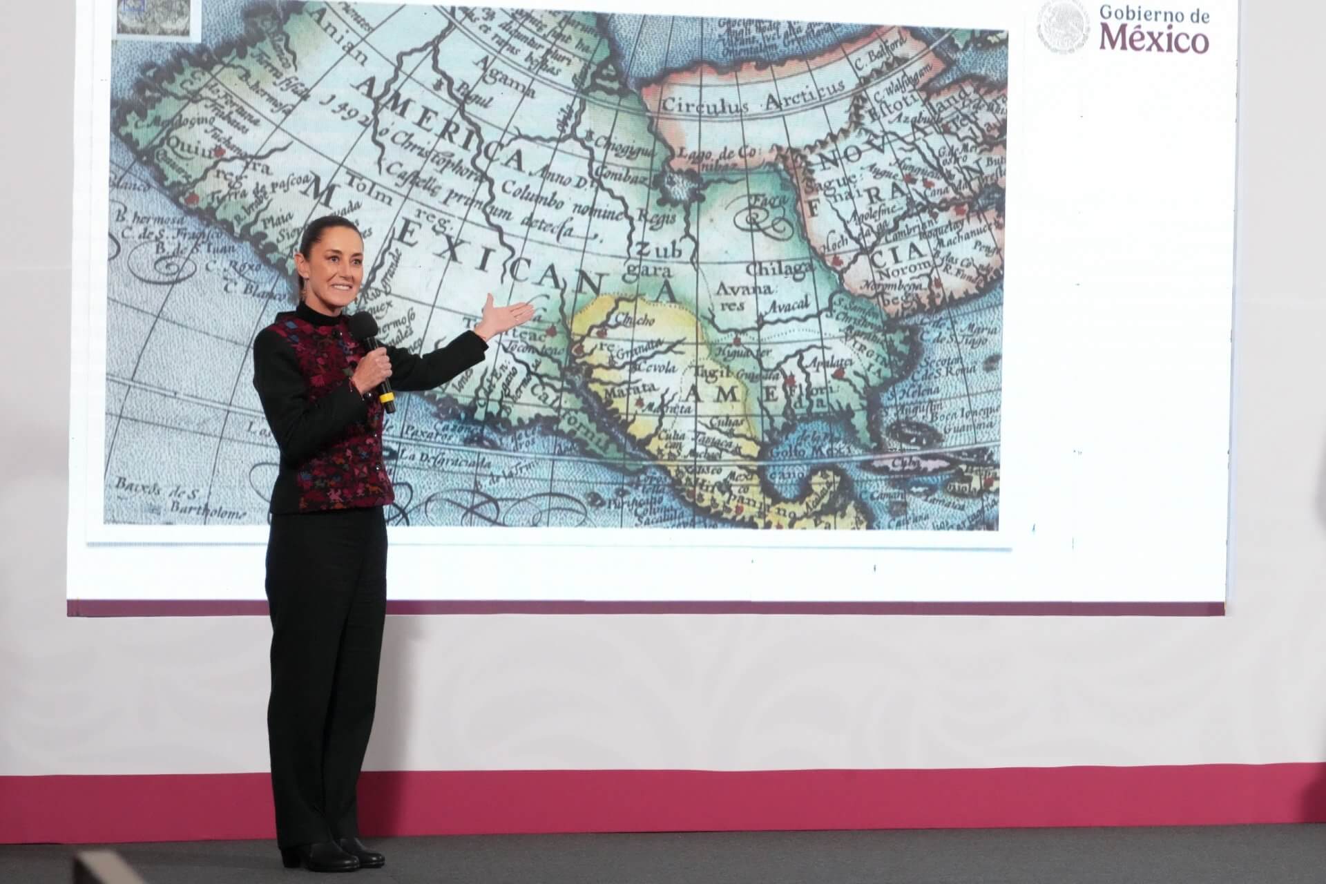 El Golfo de México existe antes que EEUU, revira Sheinbaum a Trump