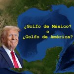 ¿Cambiar el nombre al Golfo de México? Por qué no, sugiere Trump. ¿Si “Golfo de América” suena más lindo?, dice