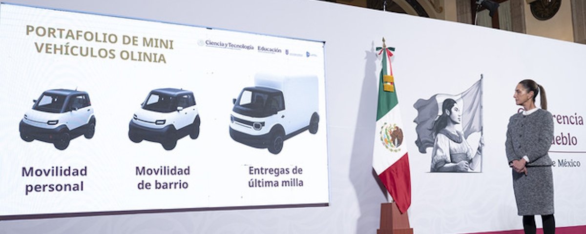 Olinia es la línea de mini vehículos eléctricos desarrollados por el IPN; su costo será de 90 a 150 mil pesos dependiendo el modelo.