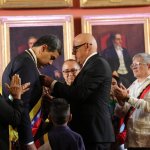 Nicolás Maduro quedó hoy juramentado como presidente de Venezuela para el sexenio 2025-2031. Es su tercer mandato.