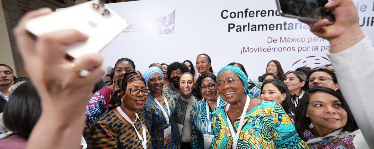 Sheinbaum destacó el papel de las mujeres en la transformación de México, al encabezar la Conferencia Mundial de Mujeres Parlamentarias.