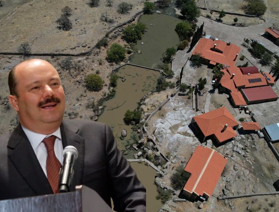 César Duarte se construyó una presa, robándose el agua del pueblo de Chihuahua. Sheinbaum anunció que lo demandará penalmente