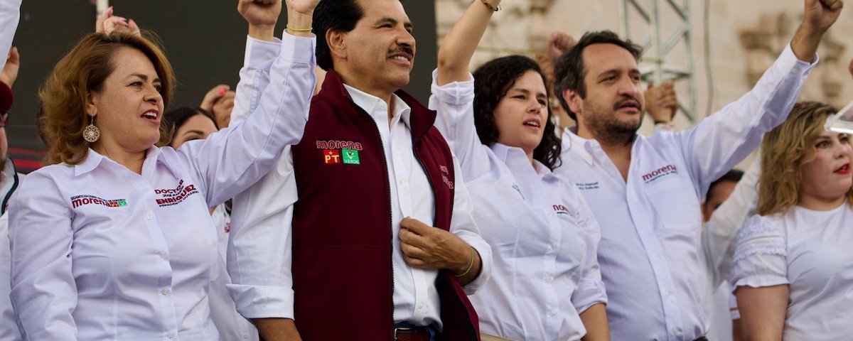 El 1 de junio va a triunfar la Transformación aseguró la presidenta de Morena en el cierre de campaña de José Ramón Enríquez