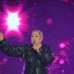 Conciertazo de Lupita D’Alessio por el Día de las Madres. El zócalo se abarrotó para escuchar y cantar los éxitos de "la leona dormida"