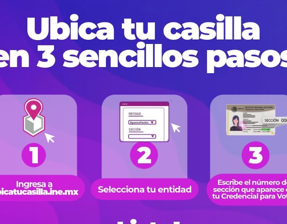 Será durante la noche del 1 de junio que el INE informe sobre el porcentaje de participación en la elección judicial
