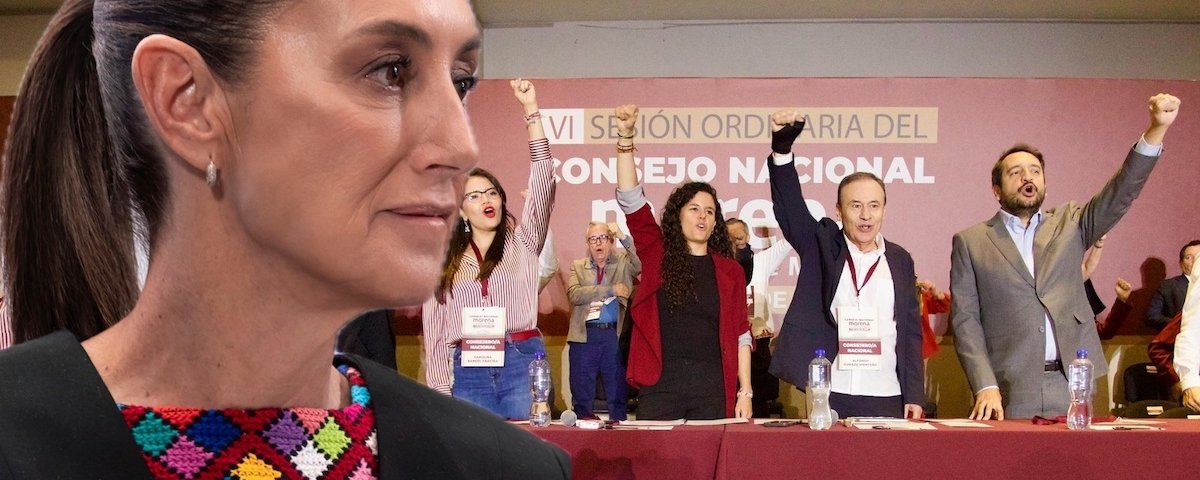 Morena se alinea y aprueba en Consejo Nacional los lineamientos ético-políticos enviados por la Presidenta de la República, Claudia Sheinbaum.