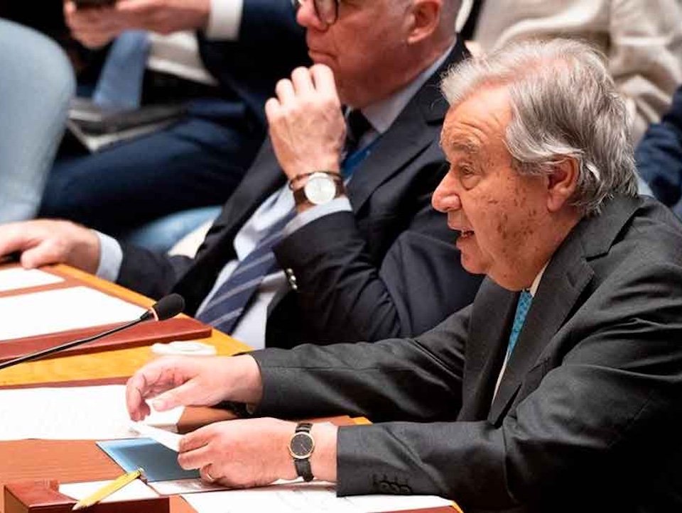 ONU: Bombardeo de EEUU a Irán, giro peligroso en volátil región