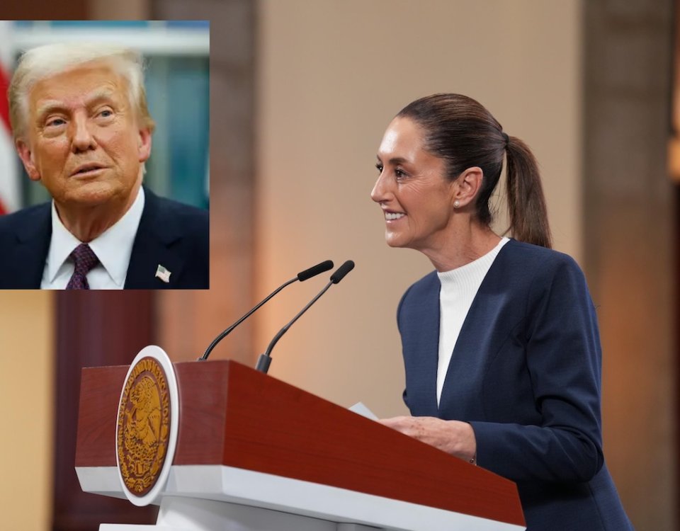 Trump se disculpó con Sheinbaum por retirarse del G7, pero sostuvieron una llamada donde la presidenta abogó por migrantes