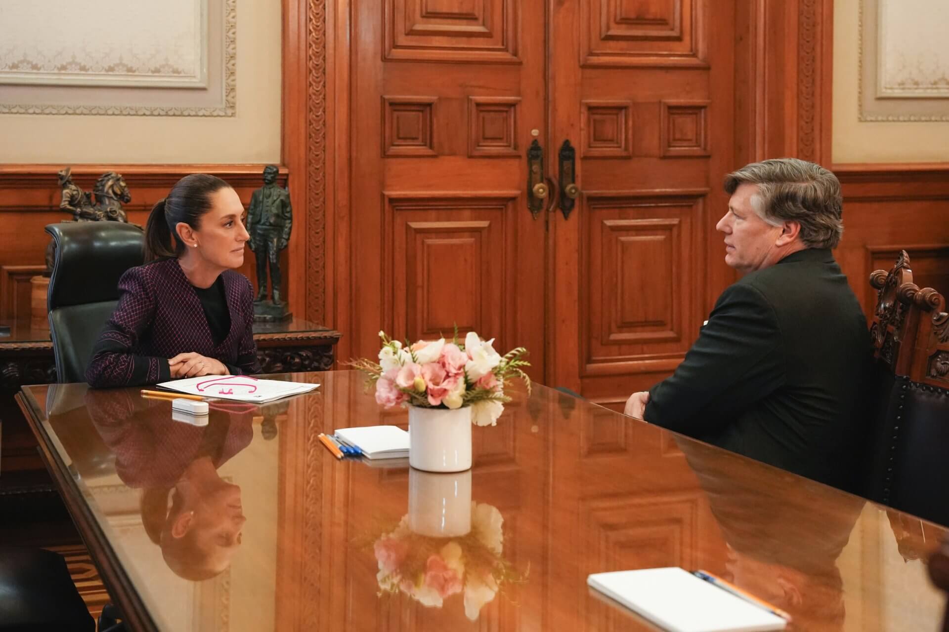 Sheinbaum y Landau: diplomacia frente a tensión migratoria