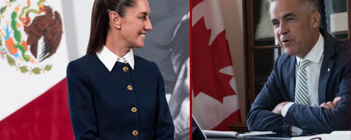 Ante las amenazas arancelarias de Trump, México y Canadá acordaron mantener una postura común de defensa del T-MEC